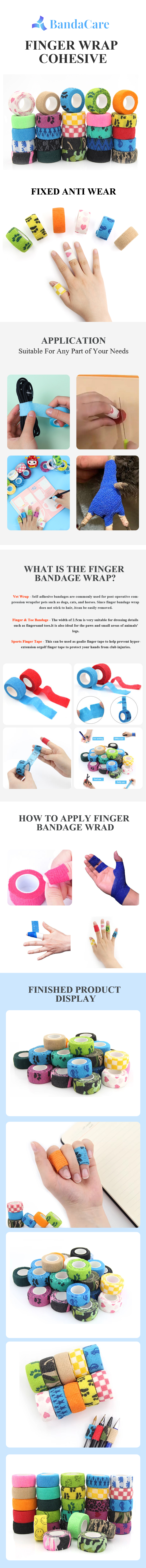 Finger Wrap Cohesive Finger Wrap Cohesive