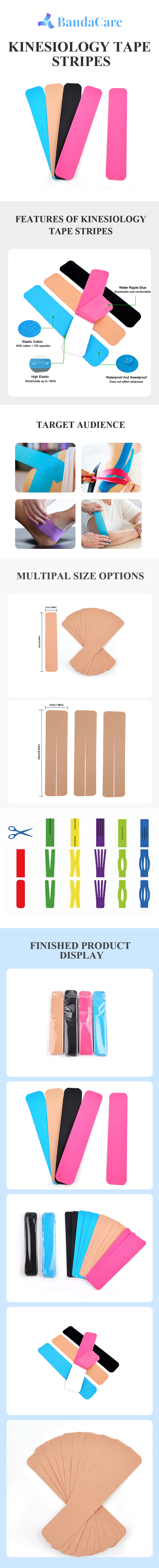 Kinesiology Tape Stripes